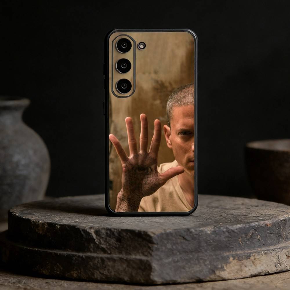 P-Prison Break Phone Case For Samsung Galaxy A20,21s,22,31,32,52,53,72,73,80,91 Soft Black Shell