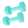 1 pár dámských fitness činek s náplní, dětské cvičení, domácí, jógové tréninkové vybavení, trávově zelená