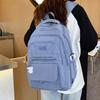 Schoolbag High value Japanese junior high school large capacity schoolbag female high school college student niche backpack simple computer backpack 