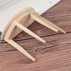 1/12 Scale Miniature Wooden Half-Round Table Model Ornament - DIY Miniature Kitchen/livroom Scene Decoration - Perfect Gift