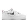 Nike Air Force 1 Low LV8 White Metallic Silver Sneakers DC9651-100