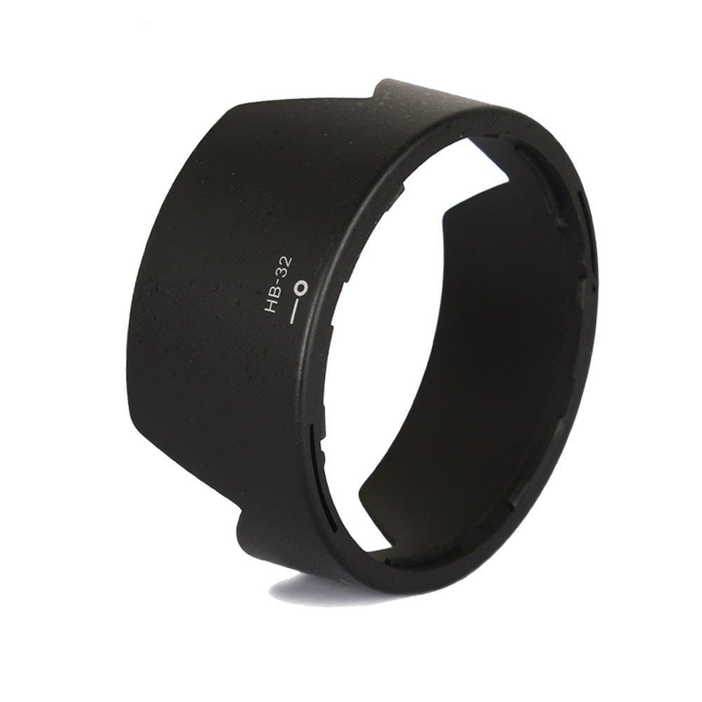 Kinokoo Lens Hood Compatible with Nikon and D7200 and ABS Resin HB-32 D5300, D7100, Lenses, 18-105, 18-135, 18-140, 18-70 Mm,