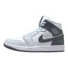 Sneakers da Donna Air Jordan 1 Mid White Smoke Grey Platino Puro BQ6472-113