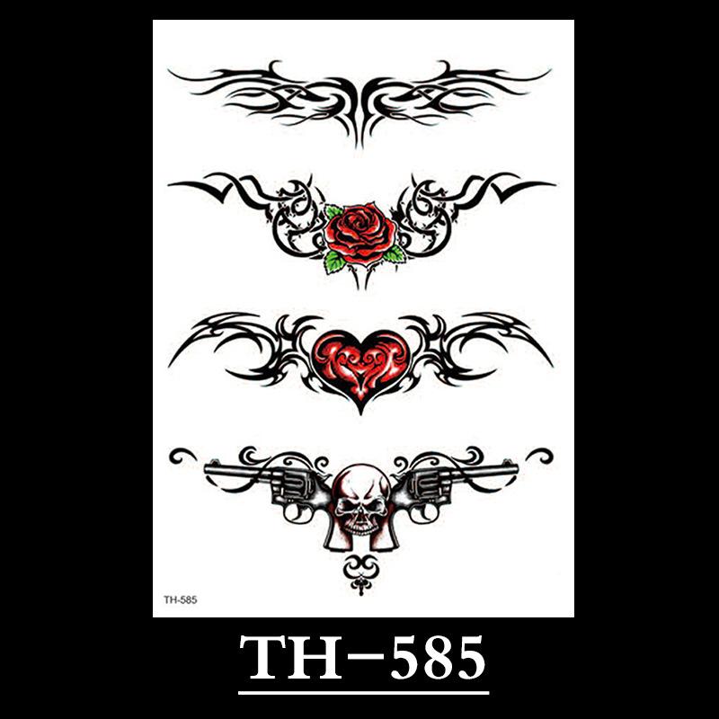 Flower Tattoo Sticker, Small Flower Tattoo Sticker, Tattoo Sticker Waterproof And Sweat-Proof Tattoo