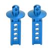 2Pcs Body Post Aluminium RC Upgrade Parts Accessories for Traxxas Mini E Revo Slash 1/16 Blue