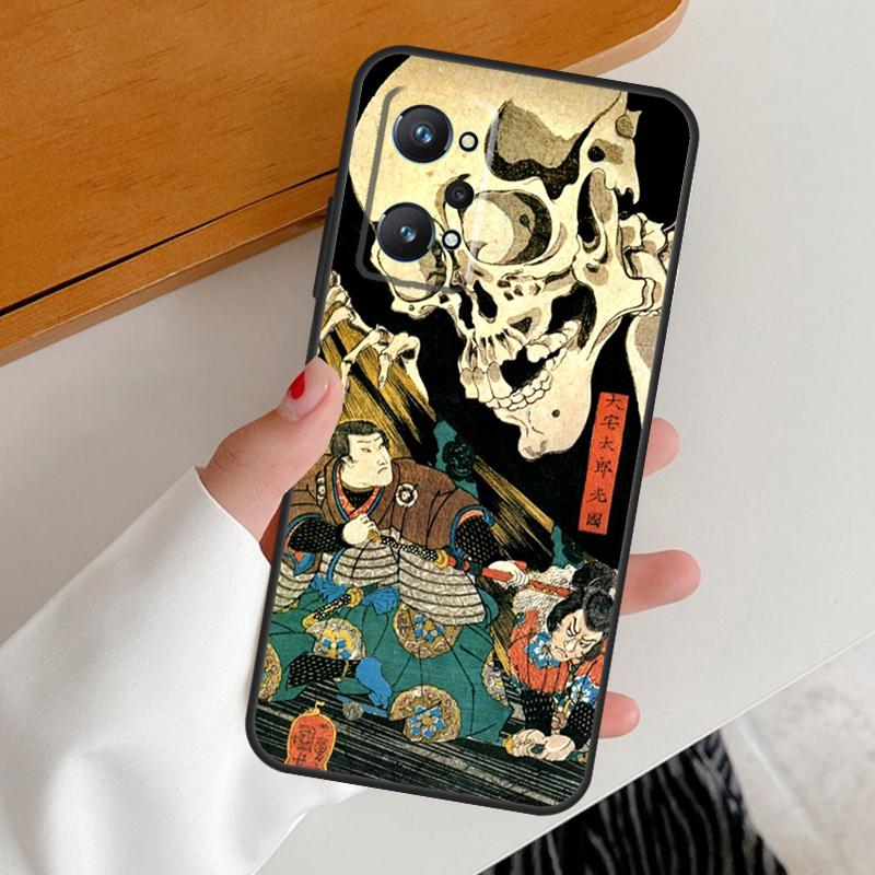 Japanese Style Art Japan For Realme 15 10 11 12 13 14 Pro Plus GT6 GT7 Pro C67 C63 C61 C55 C51 C53 C35 C65 C75 Case