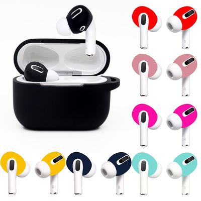 2pcs/1pair Soft Earphone Protective Earbuds Eartips Silicone Case Cover