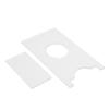 2 Pack Couch Wall Spacer Clear Acrylic Sofa Stopper Furniture Wall Protector to Prevent Fire Safety From Wall Outlet