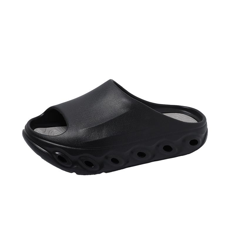 Herren Kokosnuss-Sandalen: Trendiger weicher Pantoletten-Slipper mit dicker Sohle für sommerliche Outdoor-Aktivitäten.