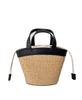 Myuteupeuleim Mare Rattan Bucket Bag - Black