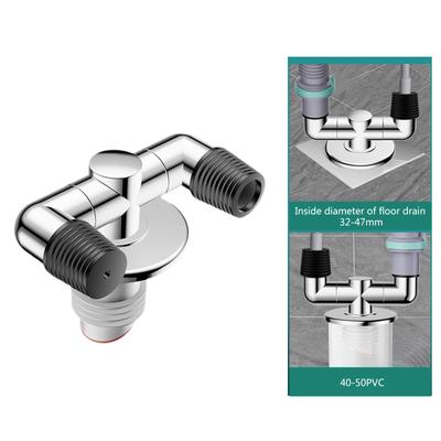 Waschmaschinen Bodenablaufadapter Überlaufschutz Badezimmerrohr Abwasseranschluss Überlaufschutz Wasserrohradapter