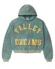 Europe, America 2025 American Graffiti Printing Men's and Women's Loose Casual Zipper Hooded Sweater Trendy Brand