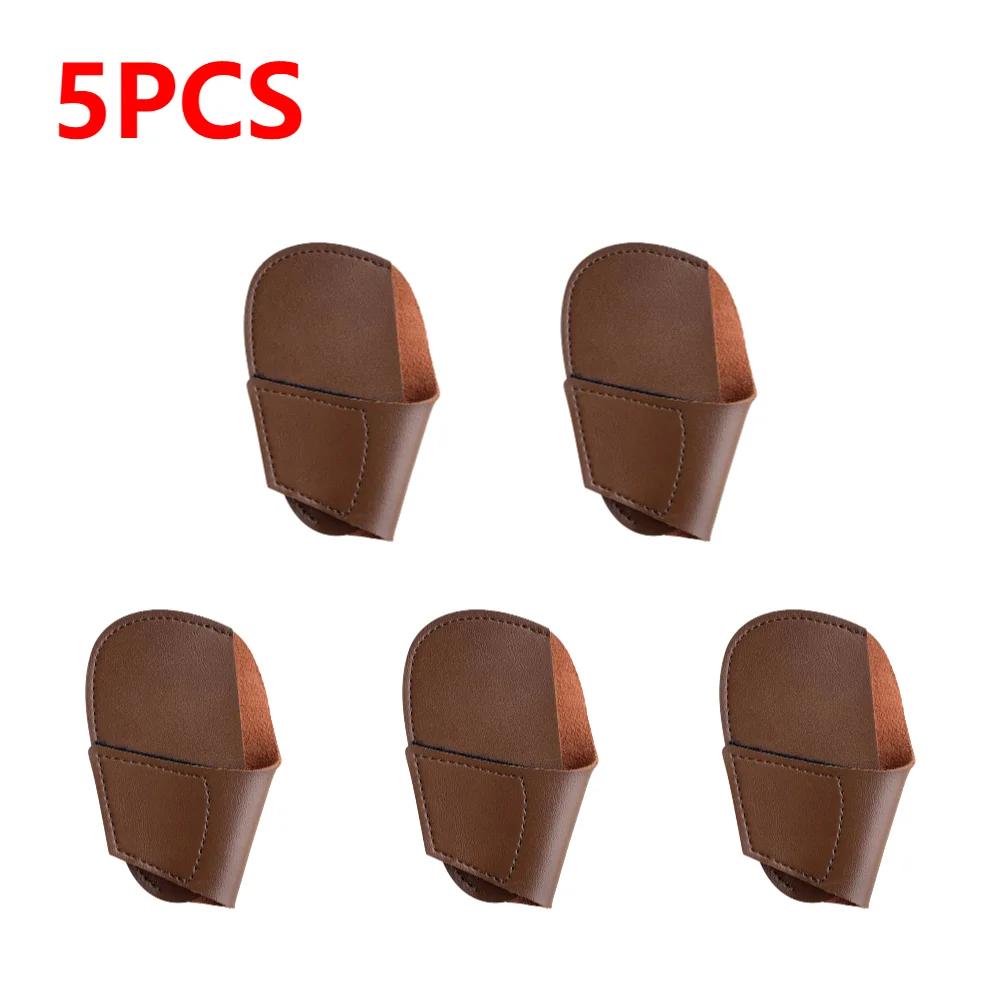 10-1pcs Portable Universal Iron Cover PU Lightweight Golf Head Leather Wedges Covers Golf Accessoires for Outdoor Golfers