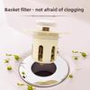 Flower Basin Press Plug Washbasin Leakage Filter Stopper