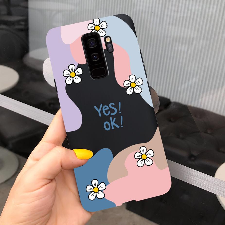 Für Samsung Galaxy S9 Plus Hülle Neue Mode Kunst Bemaltes Cover Weiches Dünnes TPU Handyhülle Für Samsung S9 S9+ Galaxy S 9 Hülle Coque