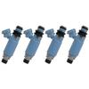 4PCS Fuel Injector 16611AA521 For Subaru Impreza 2.0L H4 Turbocharged 2002-2005