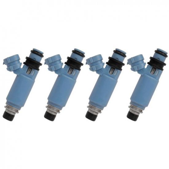 4PCS Fuel Injector 16611AA521 For Subaru Impreza 2.0L H4 Turbocharged 2002-2005