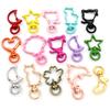 10pcs Random Mixed Snap Hook Trigger Clips Buckles For Keychain Lobster Clasp Hooks for Necklace Key Ring Clasp Jewelry Supplies