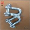 US 120T Type D High-Strength Alloy Steel U-Shackle with Nut