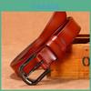 Ladies Genuine Leather Belt With Alloy Pin Buckle For Fashion Casual Wear