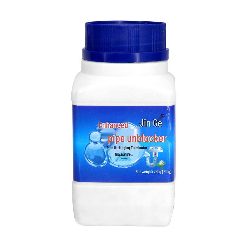 Powerful Pipe Unblocker with Active Oxygen - Dissolves and Deodorizes for Bathroom, Kitchen, and Toilet Disinfection