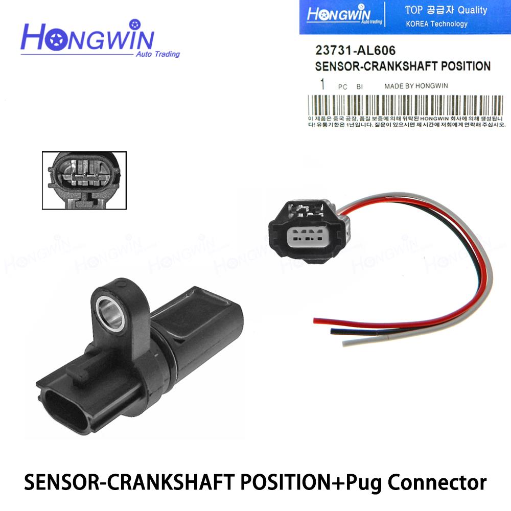 Camshaft Crankshaft Position Sensor Plug For Infiniti FX35 Nissan 350Z Altima Maxima Murano 3.5L VQ35DE A29632 A29630 23731AL606