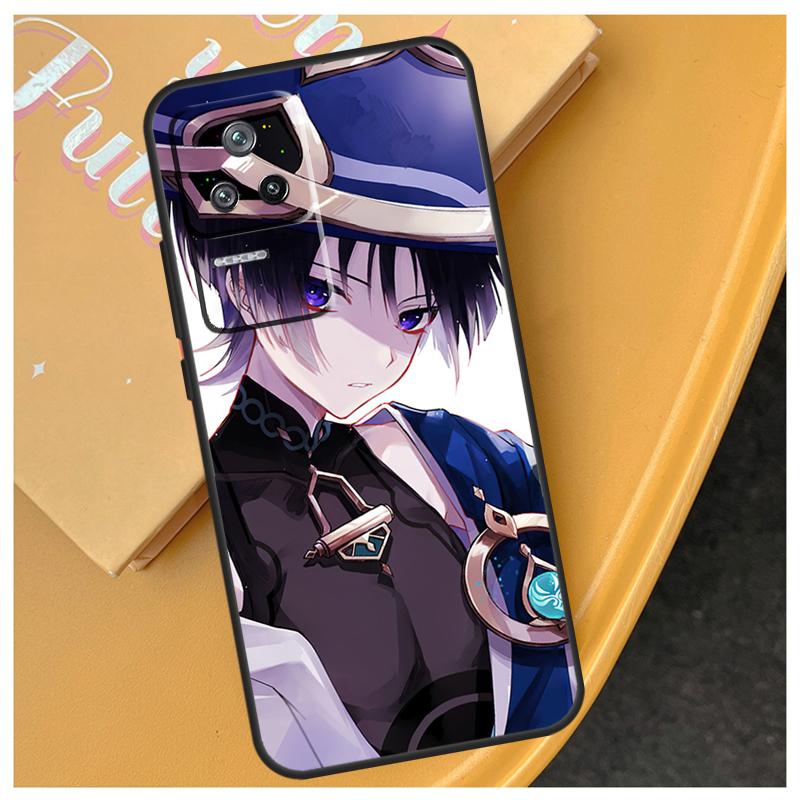Genshin Impact Wanderer For POCO F5 X5 Pro X3 Pro M4 M5s F3 X4 F4 GT Funda For Xiaomi 11T 12T 13 Pro 11 12 Lite Case