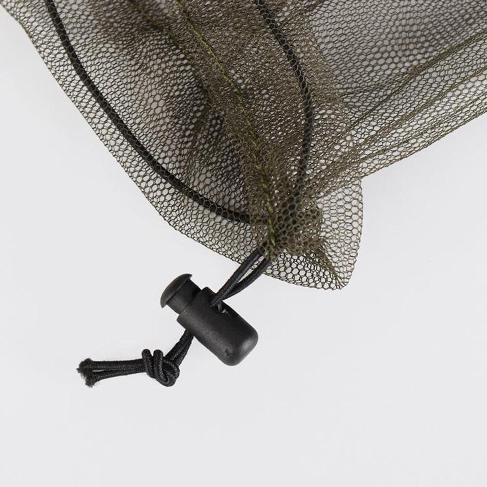 Protect Face and Neck from Annoying Bugs Mesh Head Net for Campers