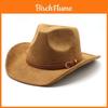 Ethnic Suede Hat With Knot And Dragon Phoenix Embroidery For Men Women
