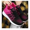 Schuhe Damen neue einfarbige Schuhe Lässig Studenten Atmungsaktiv bequem Fly-Woven Sneaker