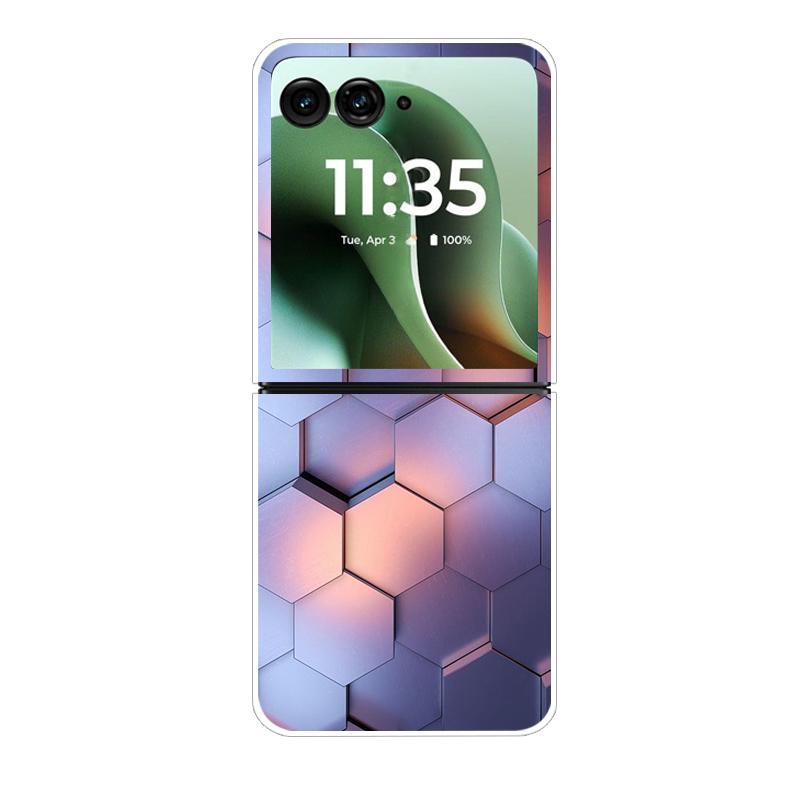 For Motorola moto razr ultra 2025 Case Hard PC Phone Back Cover for Moto Razr 60 Ultra Cases Transparent Funda Shell Fundas