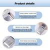 Nail Art Tool Sterilizing Tray Stainless Steel Disinfection Dish Cosmetic Storage Tray Manicure Tweezers Drill Bit Nail Clippers