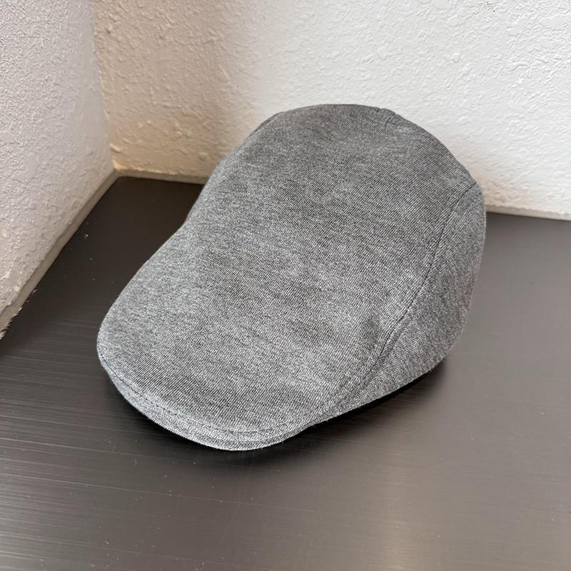 Retro Solid Color Urban Baseball Cap Short Brim Breathable Cotton Wear Casual