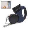 Correa Extensible Doble Antienredos Dual para Perros 2 Perros Hasta 50 Libras Para Perro Mascota