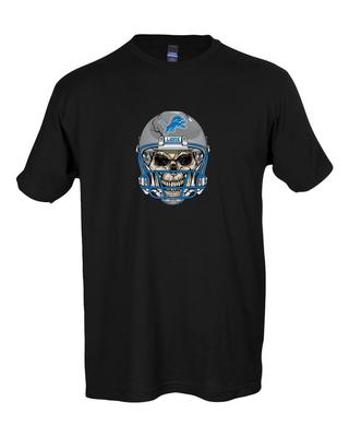 Detroit Lions Totenkopf Helm T-Shirt 6 Größen!! S-5XL