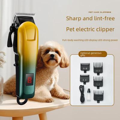 Σετ ηλεκτρικής κουρευτικής μηχανής για κατοικίδια: Κουρευτική μηχανή για σκύλους και γάτες