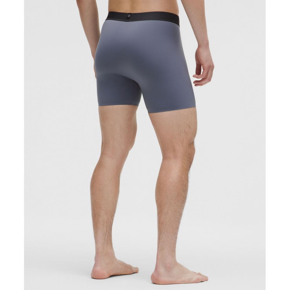 Lululemon Built To Move Boxer 5  Solar Grey