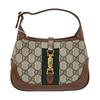 [Usato] Borsa a spalla a mezza luna Jackie 1961 con chiusura dorata, tela monogramma e finiture in pelle - Eccellente #OOU45X