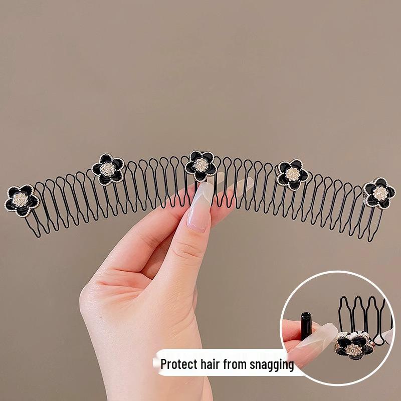 Girls' Summer Cartoon Baby Hair Comb - Gentle, Secure, Non-Damaging Hair Care Accessory