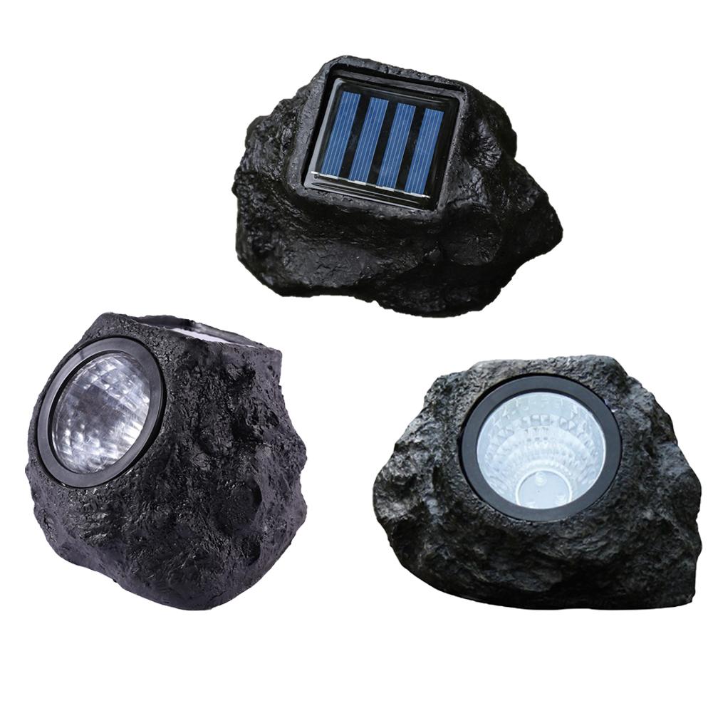 LED Solar Lamp Light Sensitive Solar Garden Lights Landscape Decoration IP65 Waterproof Simulation Stone Lawn Lamps