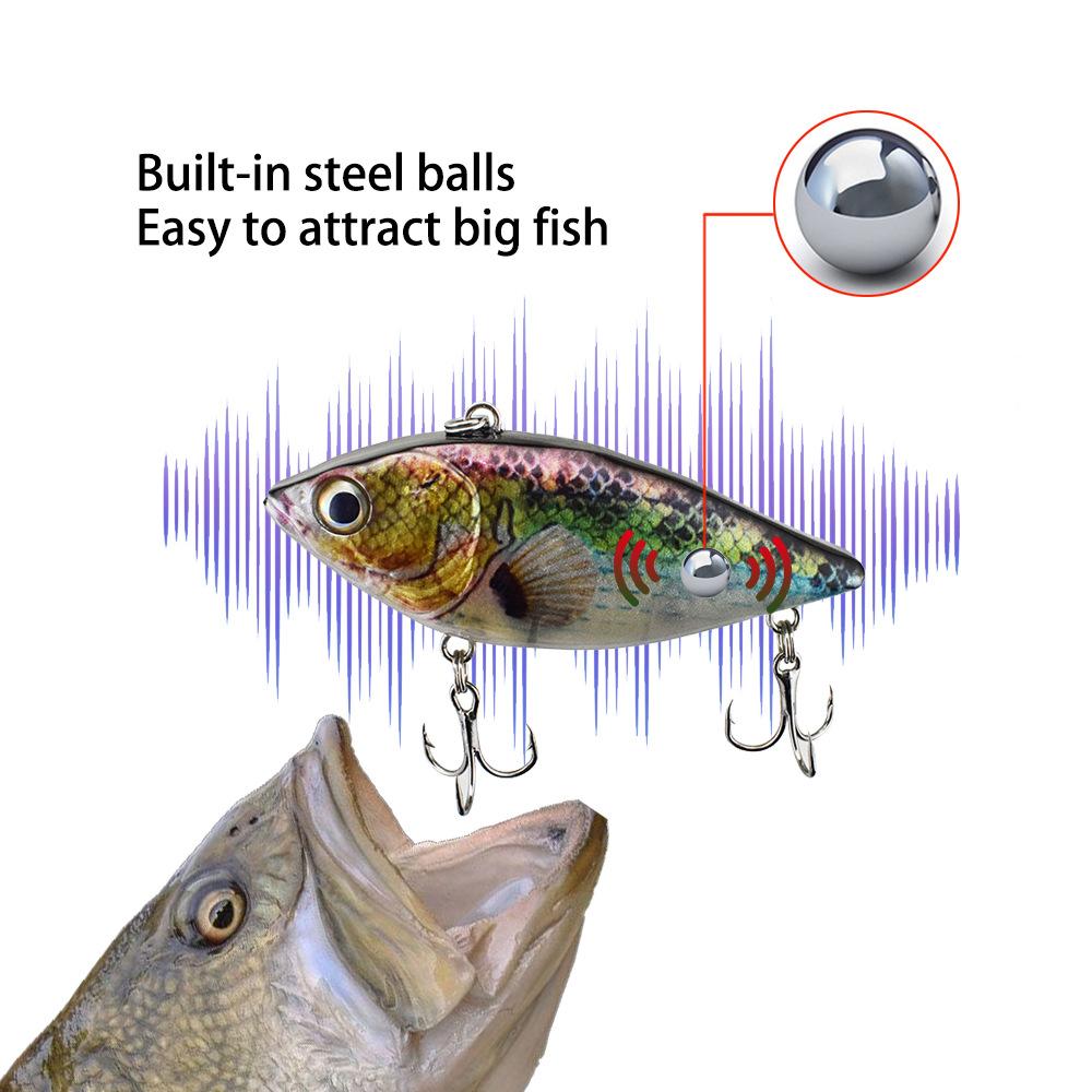 Vib Hard Bait Rechargeable Led Lighting Simulation Hard Bait Vibration Miruo Bait Electric Luya Simulation Bait