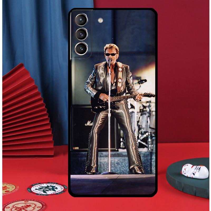 Johnny Hallyday Case For Samsung Galaxy S21 S22 S23 Ultra S9 S10 S22 S23 Plus Note 10 20 Ultra S20 FE S21 FE Cover