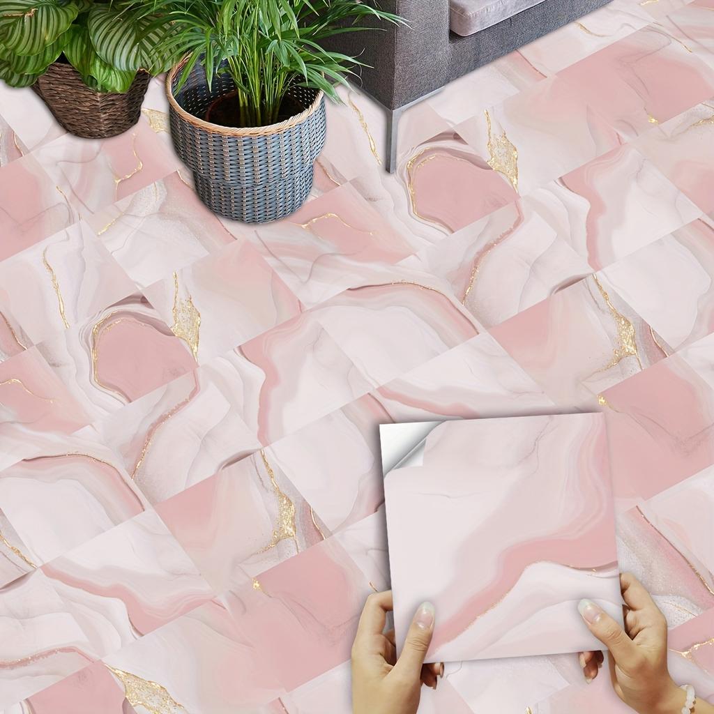 10 sztuk samoprzylepne zdejmowane naklejki z imitacją pcv na kafelki luksusowe marmurowe wodoodporne naklejki ścienne do pokoju przedszkole przedszkole salon