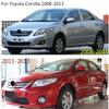 Car ABS Chrome Rear View Eyebrow Side Glass Mirror Cover Trim Frame Part For Toyota Corolla Altis 2008 2009 2010 2011 2012