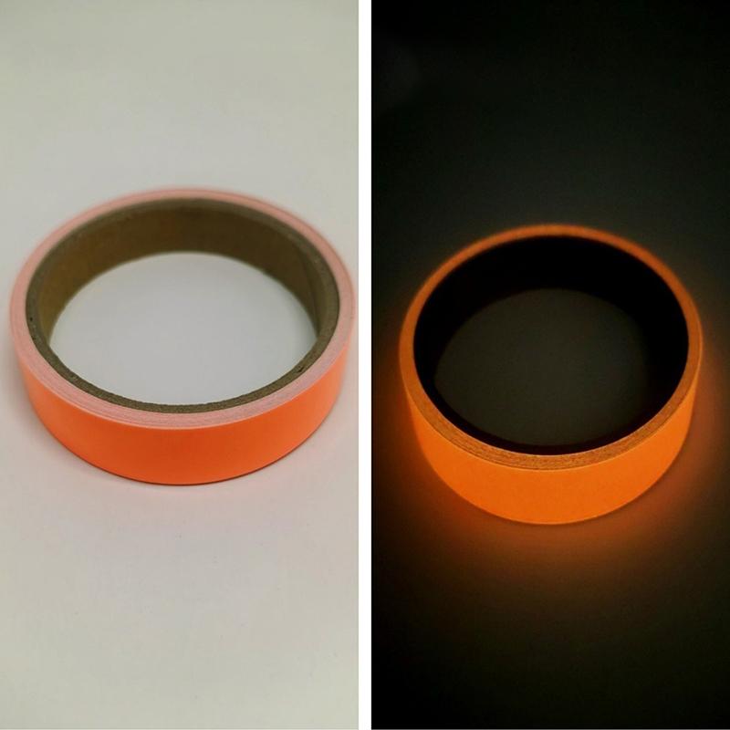 2 Stück Leuchtband für Fahrräder, selbstklebend, 3M/5M, leuchtende Sicherheitsaufkleber für Fahrradrahmen und Räder, für Nachtfahrten