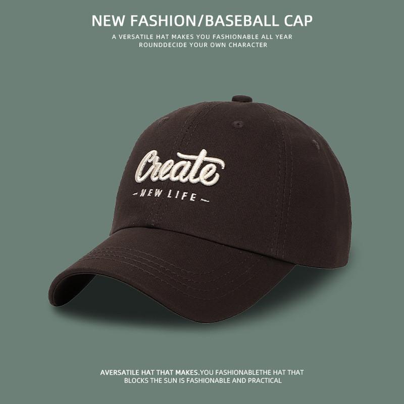 Streetwear Baseball Cap With Adjustable Cotton Sunshade For Men Women Summer