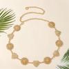 Belly Chain for Dress Cowboy Waist Chain Flower Heart Women Waist Chain