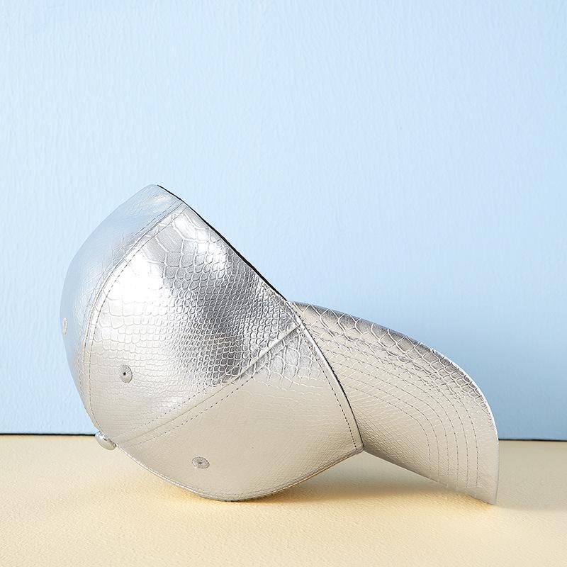 Șapcă cu limbă de rață cu imprimeu de șarpe din patru sezoane, pălărie reflectorizantă pentru bărbați, șapcă de baseball cu protecție solară la modă