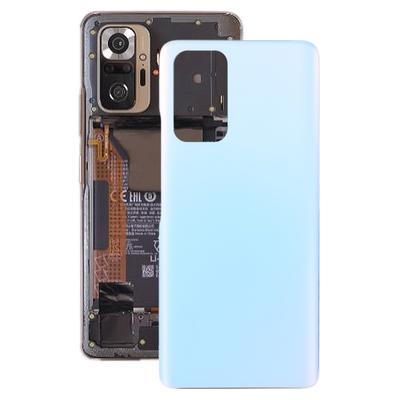 Xiaomi Redmi Note 10 Pro/Redmi Note 10 Pro Max/Redmi Note 10 Pro Hindistan için Cam Pil Arka Kapağı