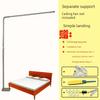 Fixed Retractable Mid-Link Small Ceiling Fan for Floor Bed